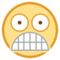 Fearful Face emoji on HTC